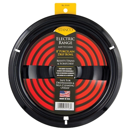 Stanco Stanco Porcelain Drip Bowls 8 in. W 414-8